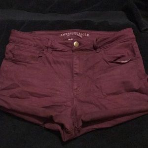 Maroon shorts!
